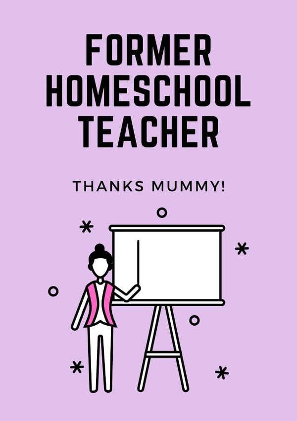 mum mummy Thank You Card 16808 created by Impossible Fox Designs