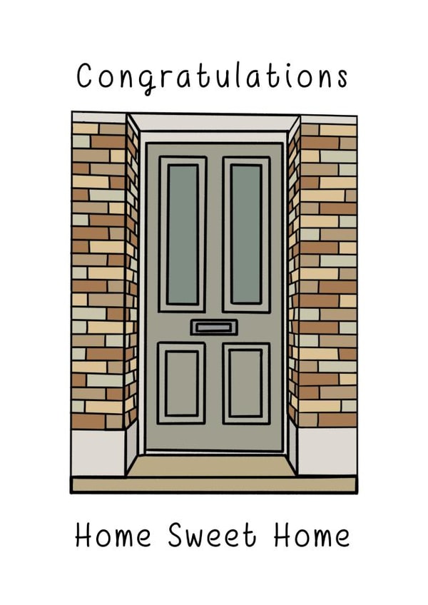 New home moving Card 44141 created by Designed by Henry 