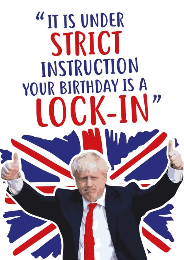 strict instruction Birthday Card 33647 created by @linesbehind