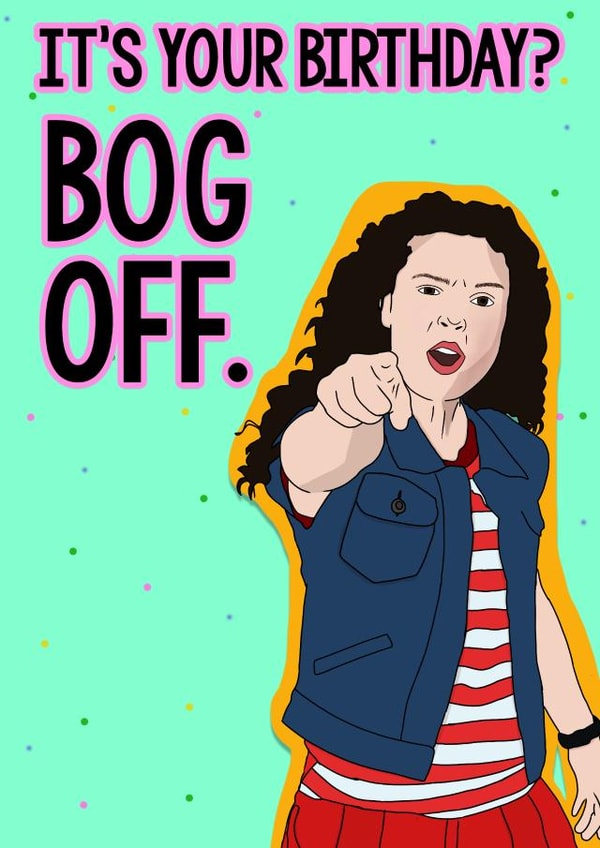 tracy beaker cbbc Birthday Card 12954 created by Pink + Pip