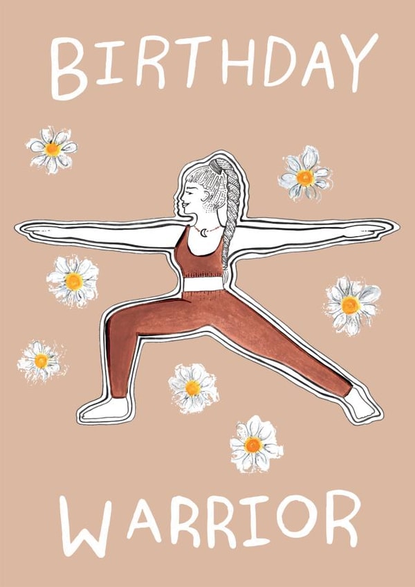 yoga nature Card 27405 created by ROSE + DAFF