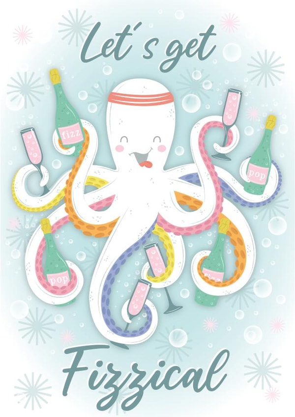 alcohol celebrate Birthday Card 19349 created by Sarah Shields Designs