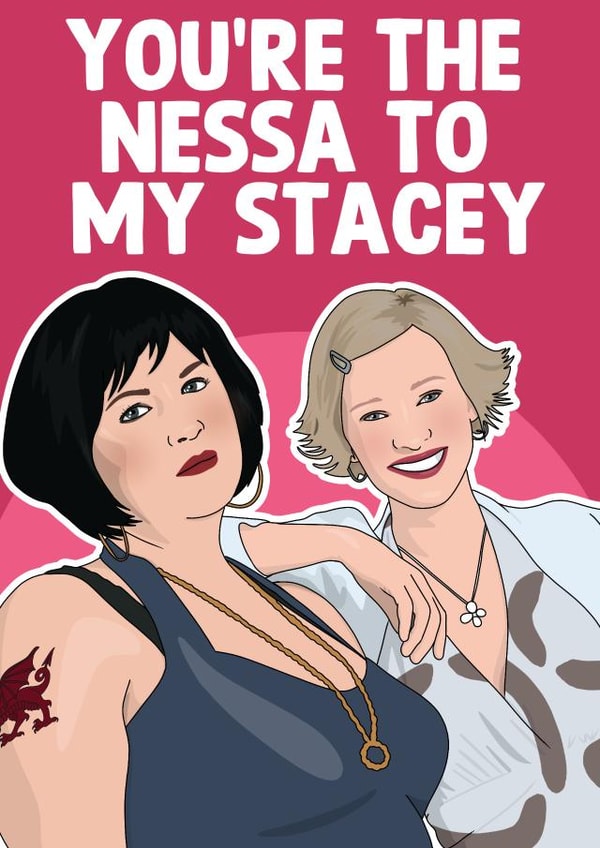 Nessa to my Stacey created by Pink + Pip