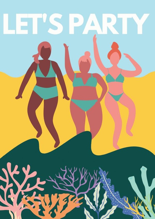 friendship female Birthday Card 19335 created by Nina Bombina