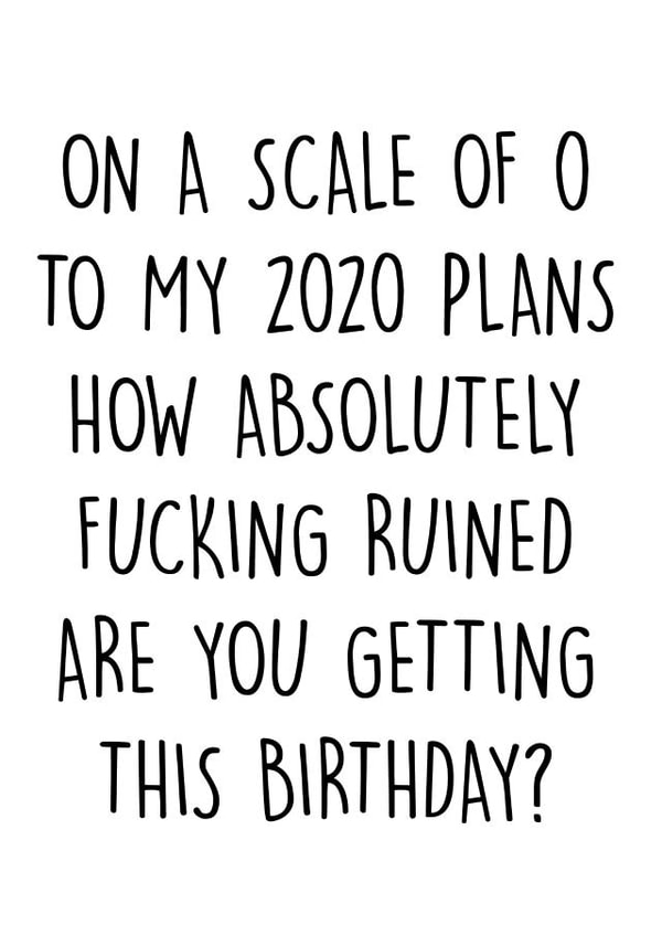 ruined drunk Birthday Card 31609 created by Pack a Punch Designs