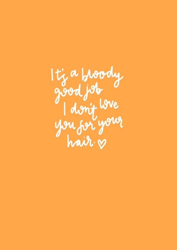 bloody good Anniversary Card 33390 created by The Posh Paper co.