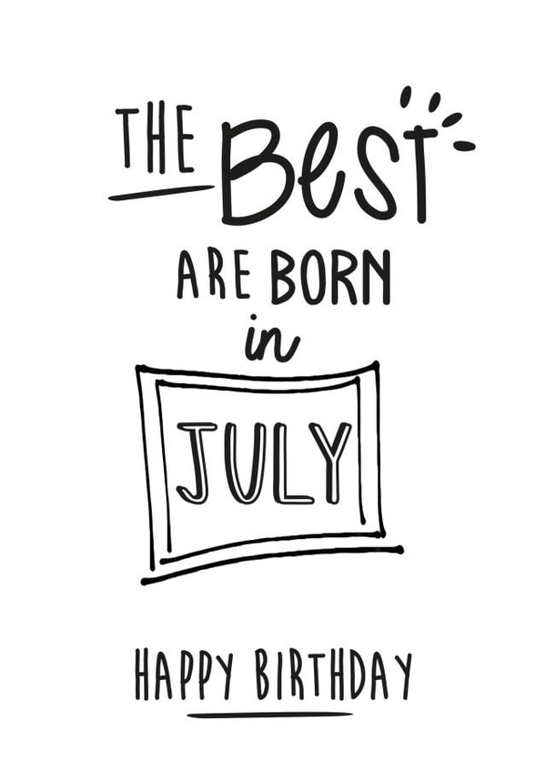 best born Birthday Card 9695 created by Jodie Gaul & Co