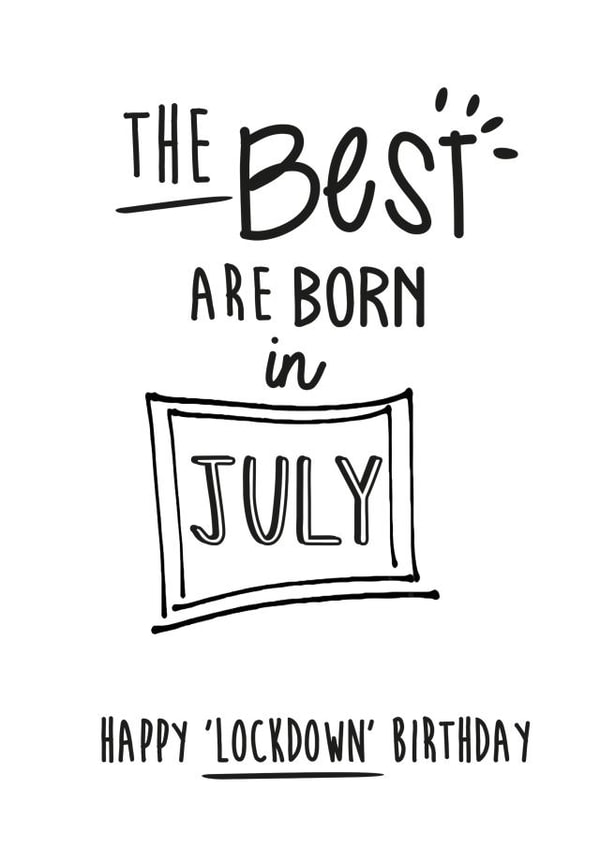 best born Birthday Card 32151 created by Jodie Gaul & Co