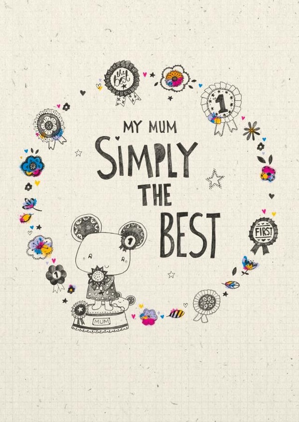 mum mummy Mothers Day Card 26013 created by Cathy Haworth