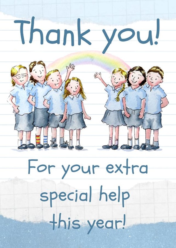 extra special Thank You Card 16535 created by Kate Garrett