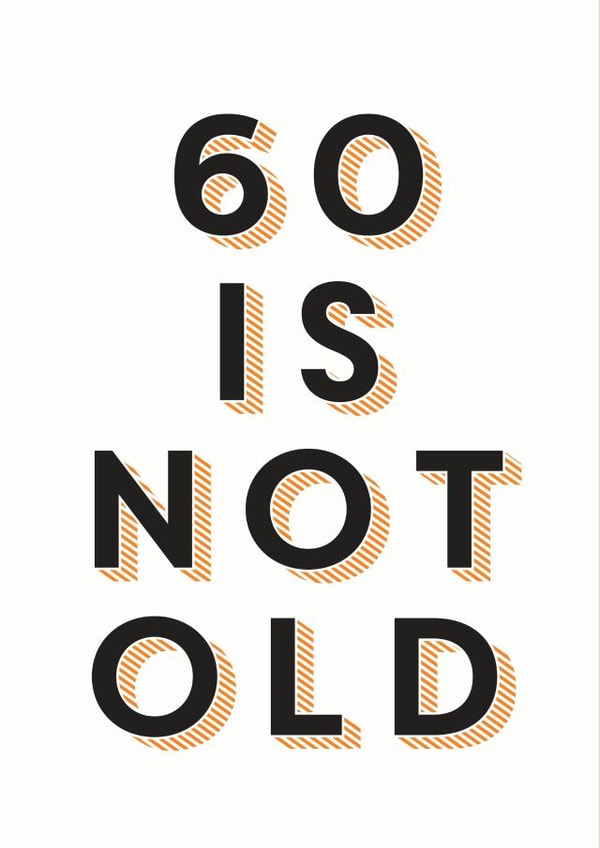 60 sixty Card 26901 created by Joyful Joyful