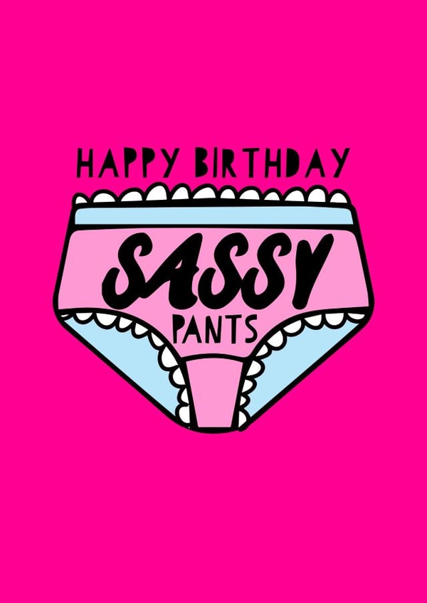 sassy diva Birthday Card 17233 created by @sophie robbens