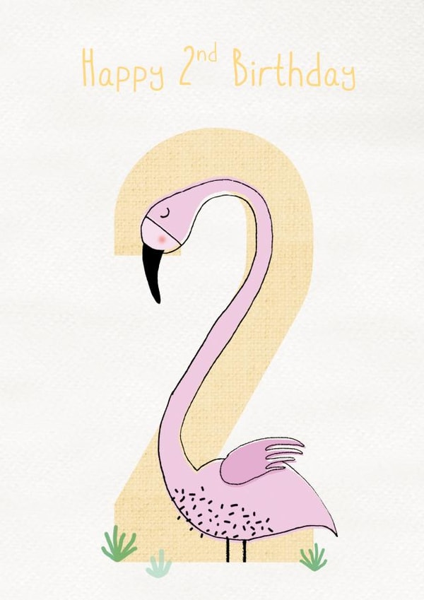2 2nd Birthday Card 14724 created by All The Best