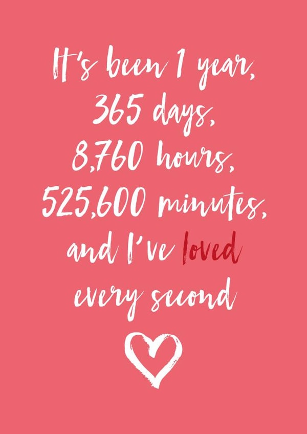 1 year Anniversary Card 14328 created by Dottie Mottie