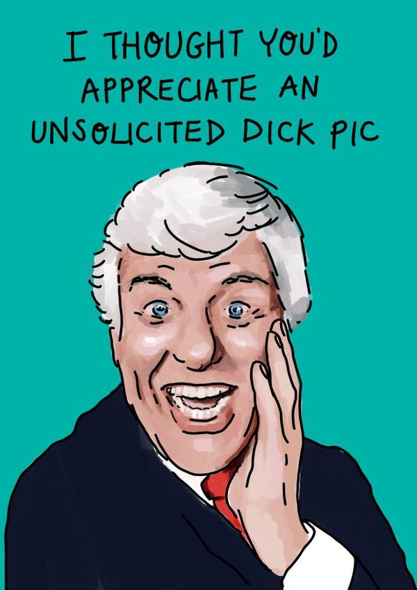 Dick van Dyke rosie Johnson illustrates Card 42516 created by Rosie Johnson Illustrates