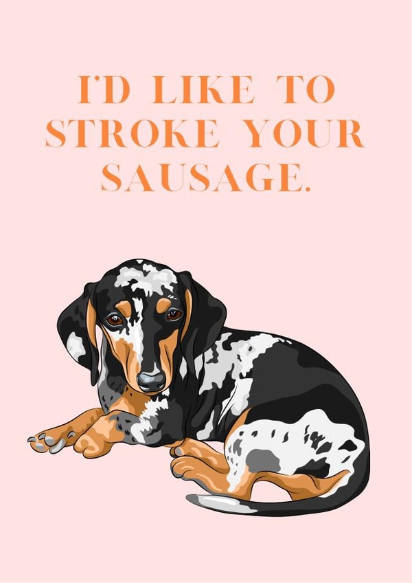 stroke your Anniversary Card 33579 created by Warwick Studios