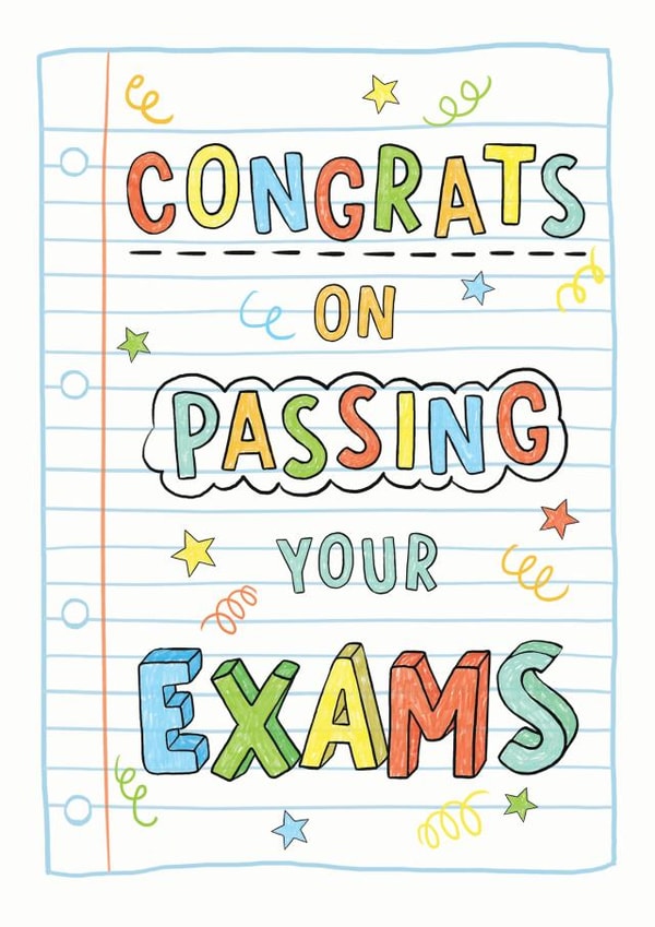 teenager Child Exams Card 15772 created by Helen Thompson