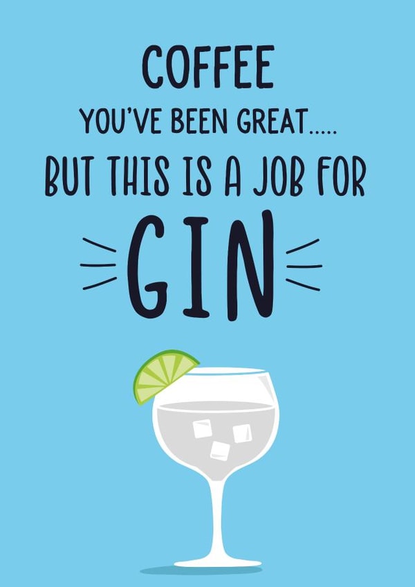 Gin Birthday card created by Sarah Corcoran 