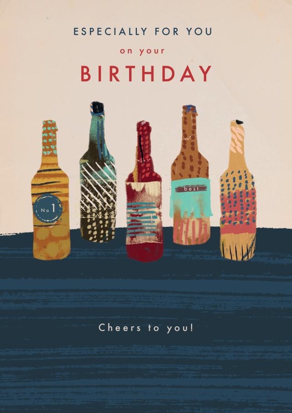 Birthday beers 1001 created by Rebecca Prinn