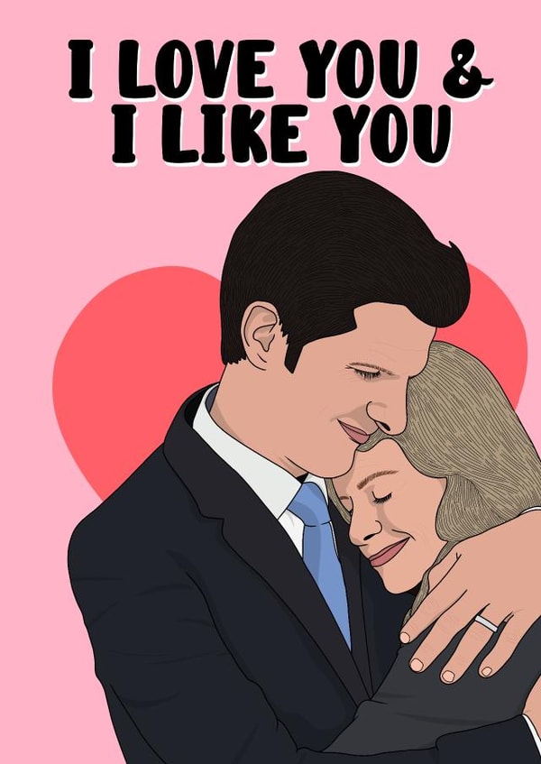 I love you & I like you. created by Pink + Pip