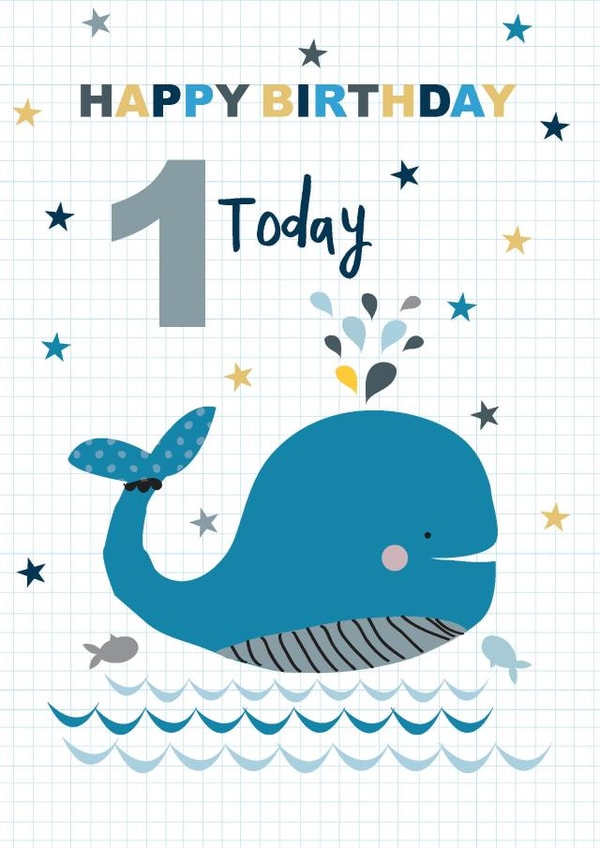 1 1st Birthday Card 12675 created by TillieMint