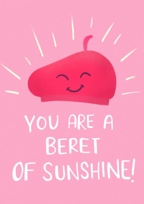 beret ray Love & Friendship Card 19590 created by Lauren Mangan