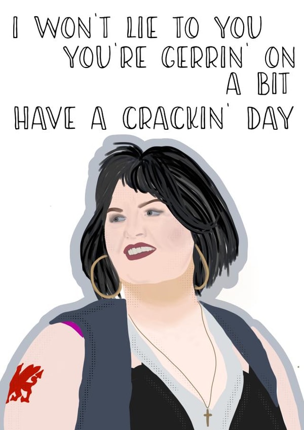 Nessa Gavin and Stacey Card 44215 created by Spotlight Card Co.