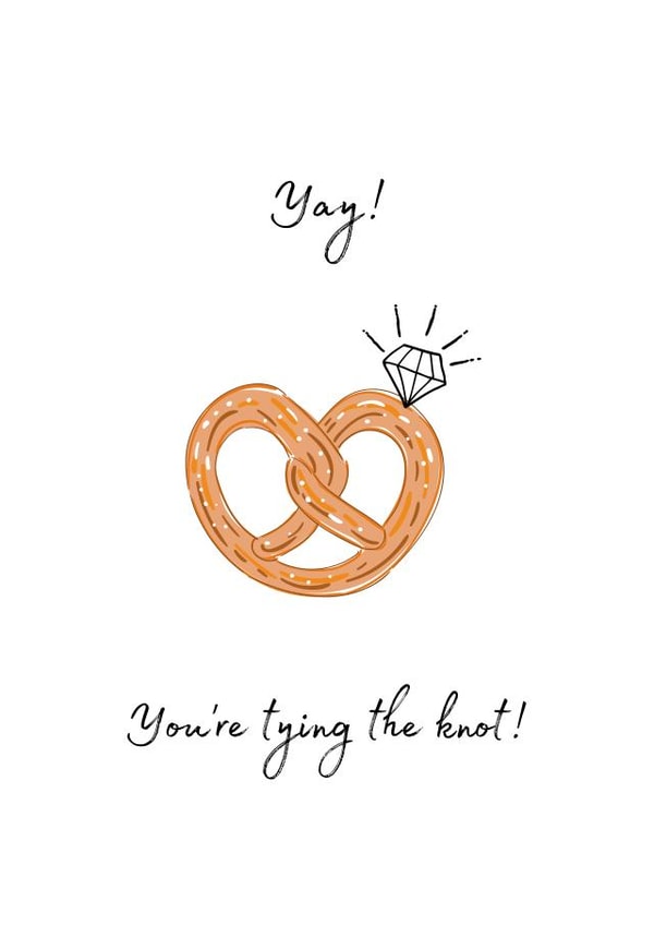 Pretzel engagement ring created by Warwick Studios