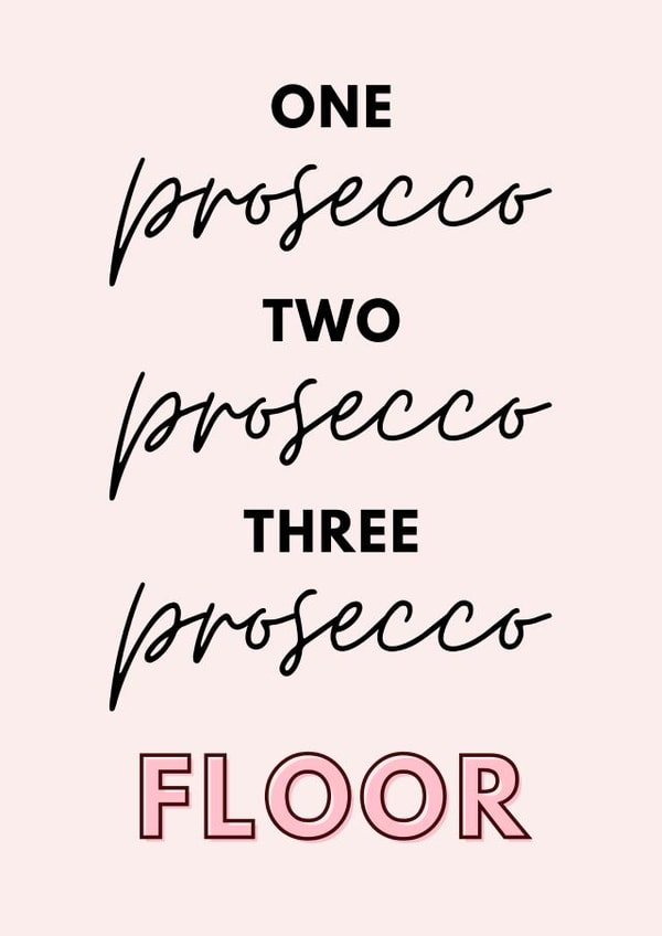 drink celebration Birthday Card 19598 created by Emily James