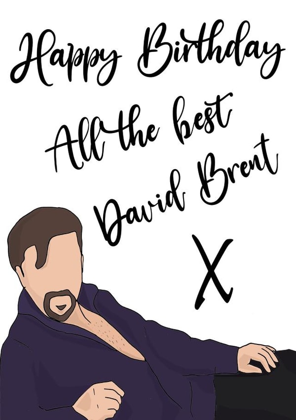 the office david Birthday Card 16884 created by LEORAS ATTIC