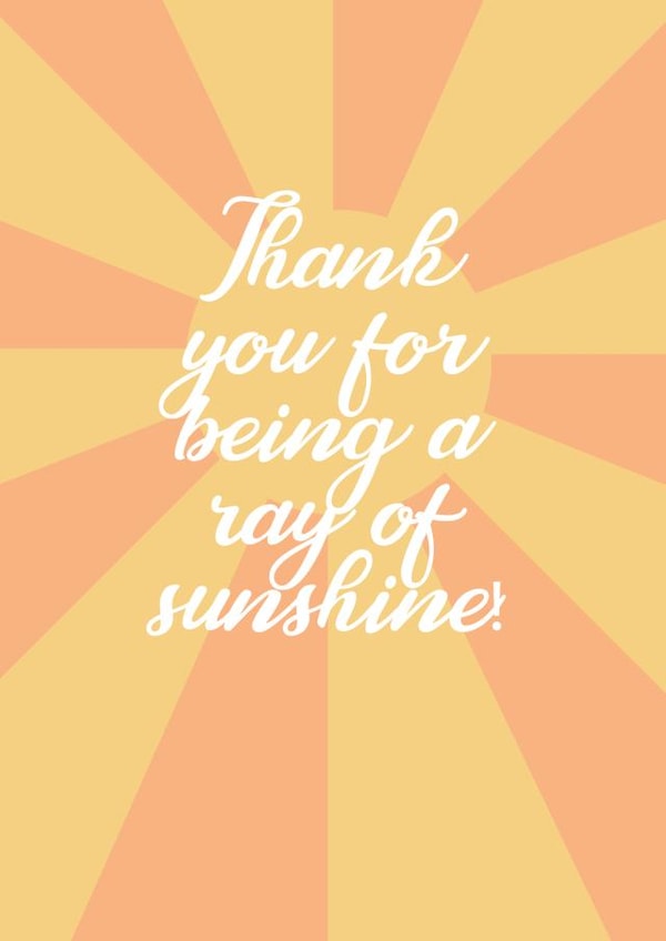 thanks thank you Thank You Card 19597 created by Ellie Foster