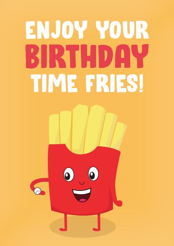 time flies Birthday Card 16863 created by James  Steer