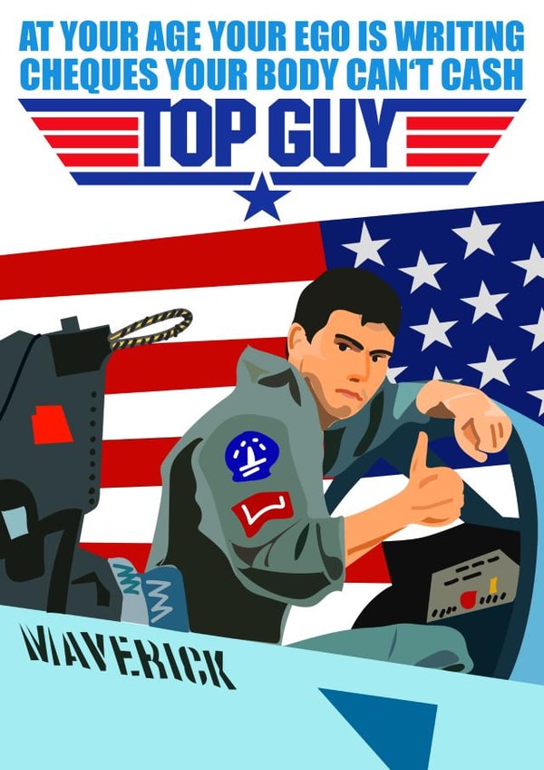 Top Gun - top guy created by Close to the bone