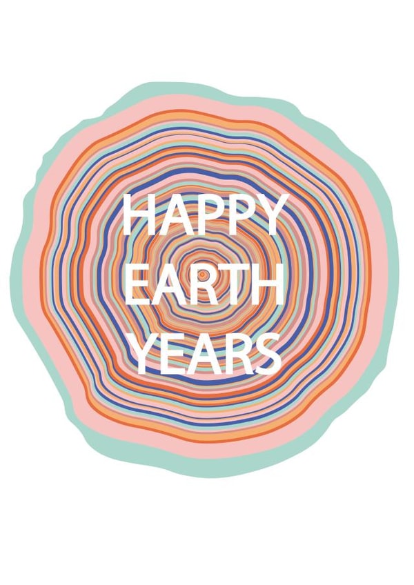 Earth nature Birthday Card 18744 created by Moving Mountains Designs
