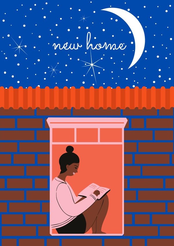 new home congratulations New Home Card 19340 created by Nina Bombina