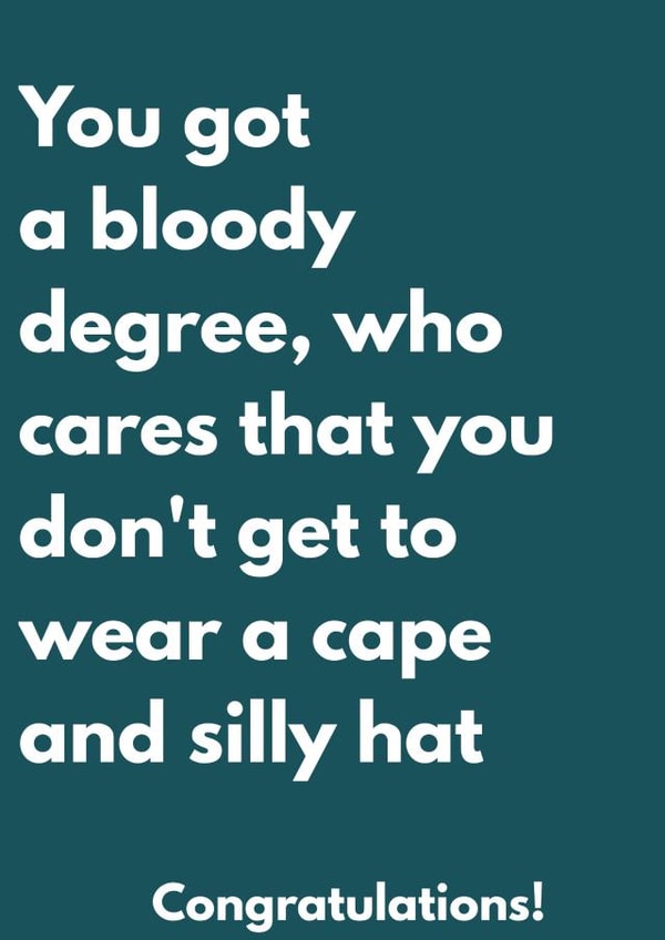 Gown Robe Graduation Card 34334 created by JESSICArds