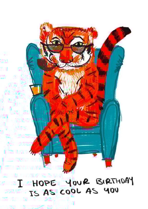 cool as Birthday Card 26118 created by Ivorymint cards