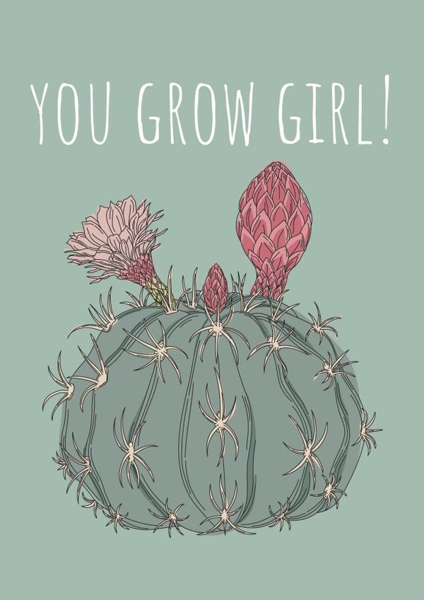 well done grow Congratulations Card 19592 created by Anna Norburn