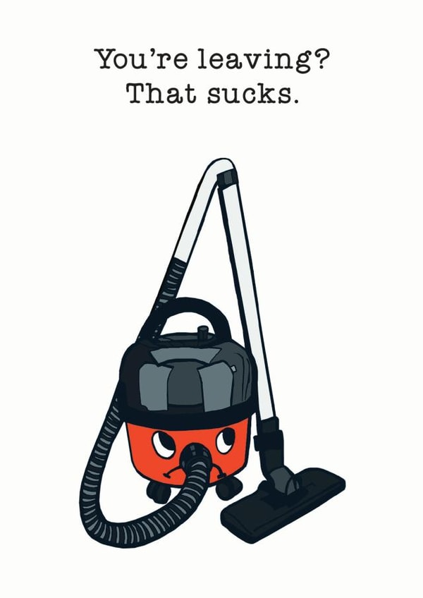 Henry Hoover Leaving Card created by Hattybones