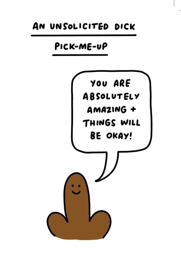 unsolicited dick pick me up veronica dearly Card 27633 created by Veronica Dearly
