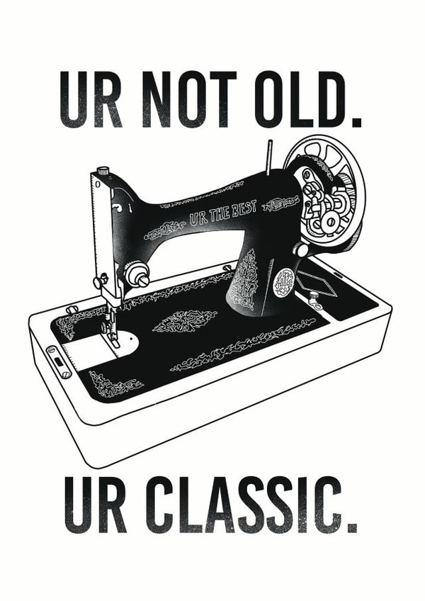 Sewing Craft Birthday Card 15549 created by OOYABOD