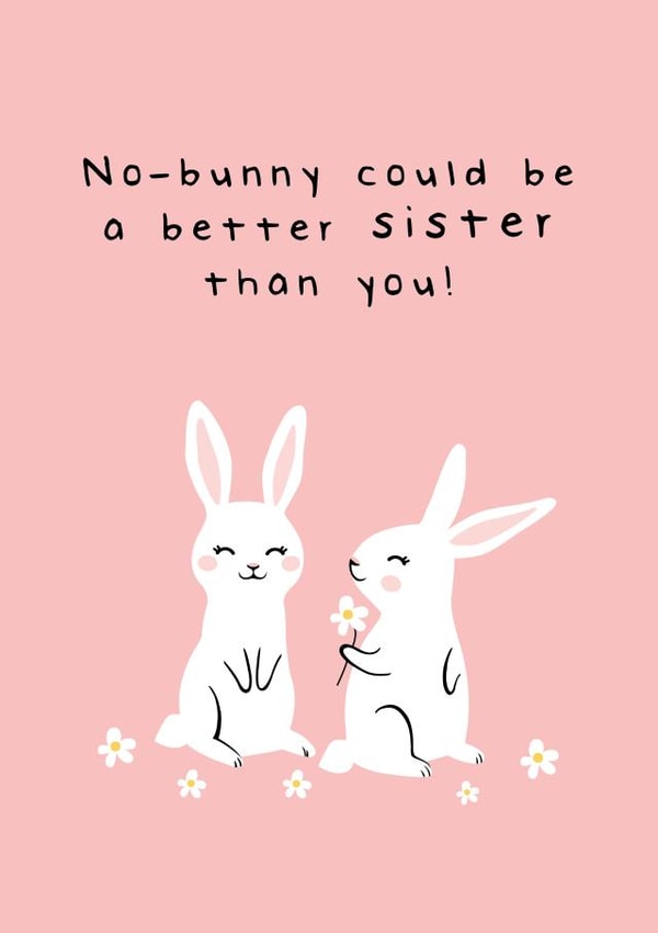 No-bunny does it like you sis created by Fifi Designs