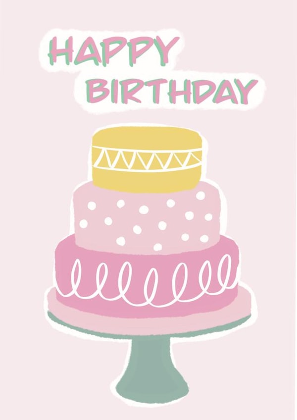 Happy birthday happy Card 43250 created by Tiffany Halls