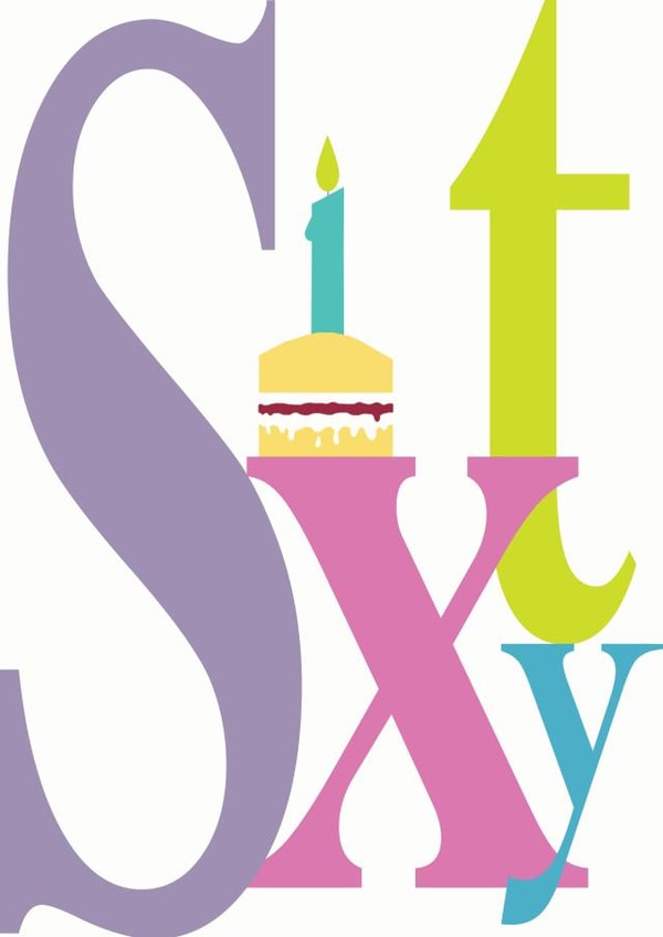 sixty sixtieth Birthday Card 1868 created by Perkins & Morley