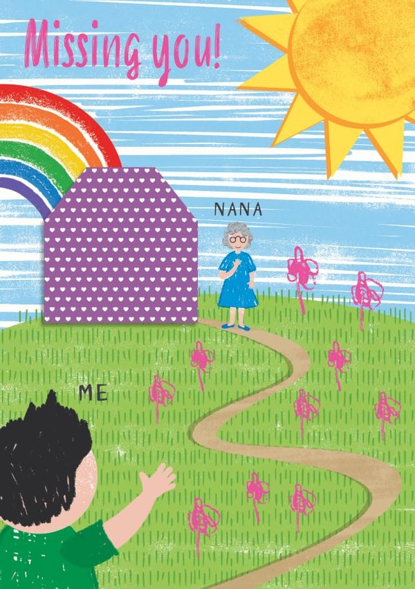 missing you nana Just because Card 19824 created by Ishaaque x Dinky Rouge