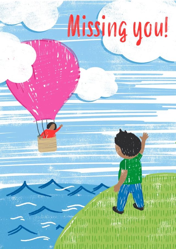 spreadasmile missing you Love & Friendship Card 19825 created by Ishaaque x Dinky Rouge