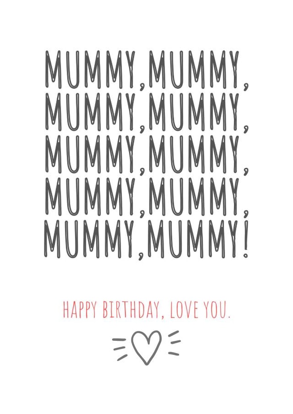 mum mummy Birthday Card 19551 created by KokoandDoo