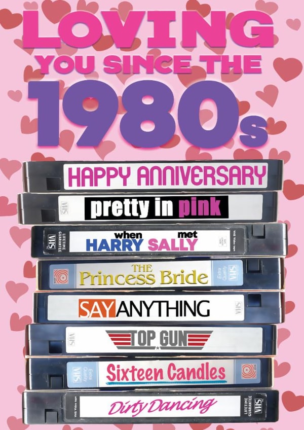 1980s 40 Anniversary Card 13081 created by ShortRound888