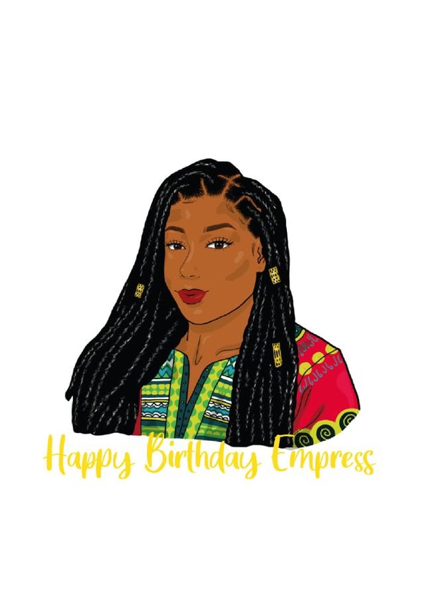 empress locks Birthday Card 18451 created by Mikael Lovell