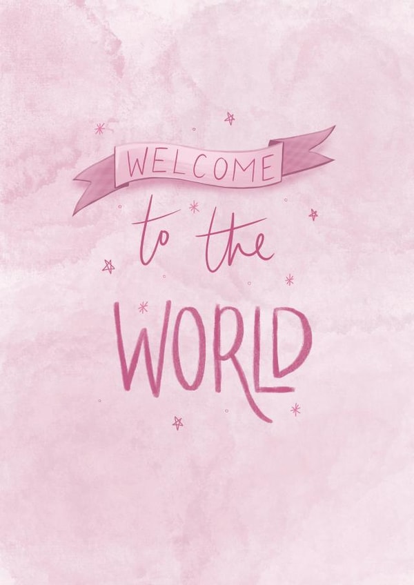 welcome to New Baby Card 2517 created by Designed by Zena